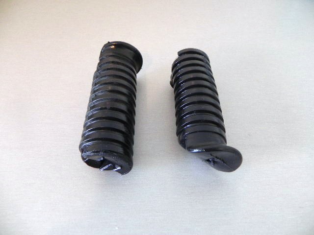 Pro Series Rubber Footpeg Cover Set Of 2 Yamaha RD60 RS100 YL2 YCS1 G6 MJ2